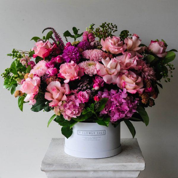 grande lux flower hatbox