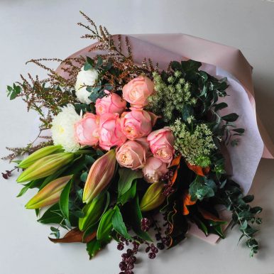 Rose Lily Bouquet Melbourne