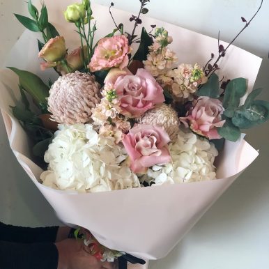 Pastel Bouquet Melbourne - The Flower Shed