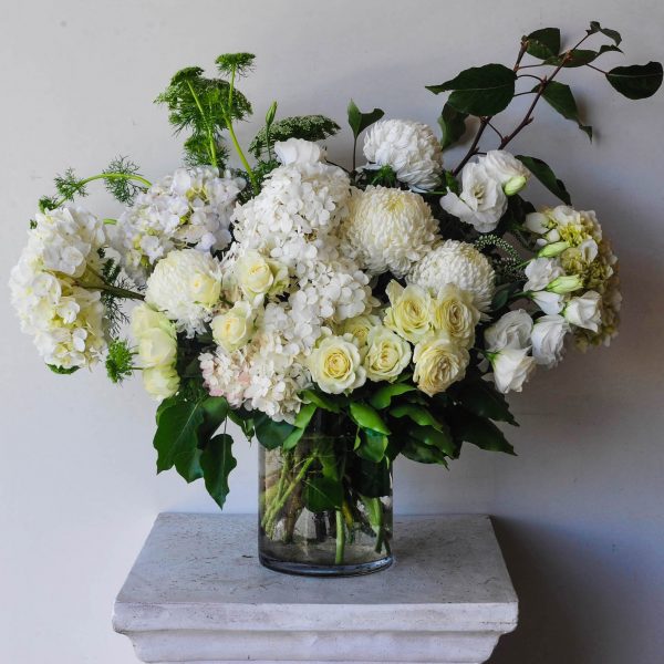 White Seasonal Flower Arrangement