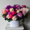 berry luxe flower arrangement