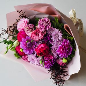 Pink Graduation Bouquet – The Flower Shed